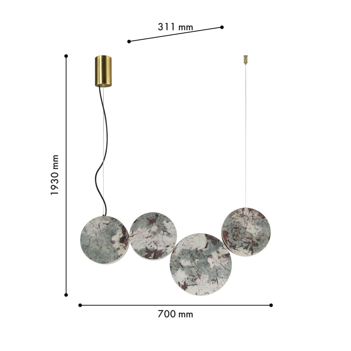 Подвесная люстра Favourite Sten 4447-4P в Санкт-Петербурге