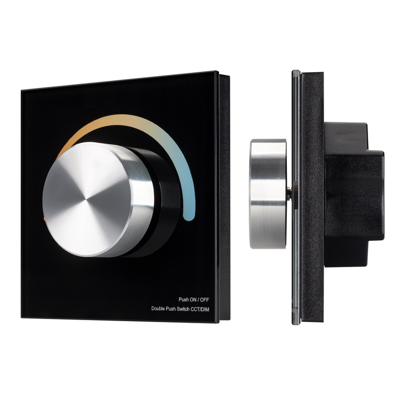 Панель Arlight Smart-P2-Mix-G-IN Black (3V, Rotary, 2.4G) 033755 в Санкт-Петербурге