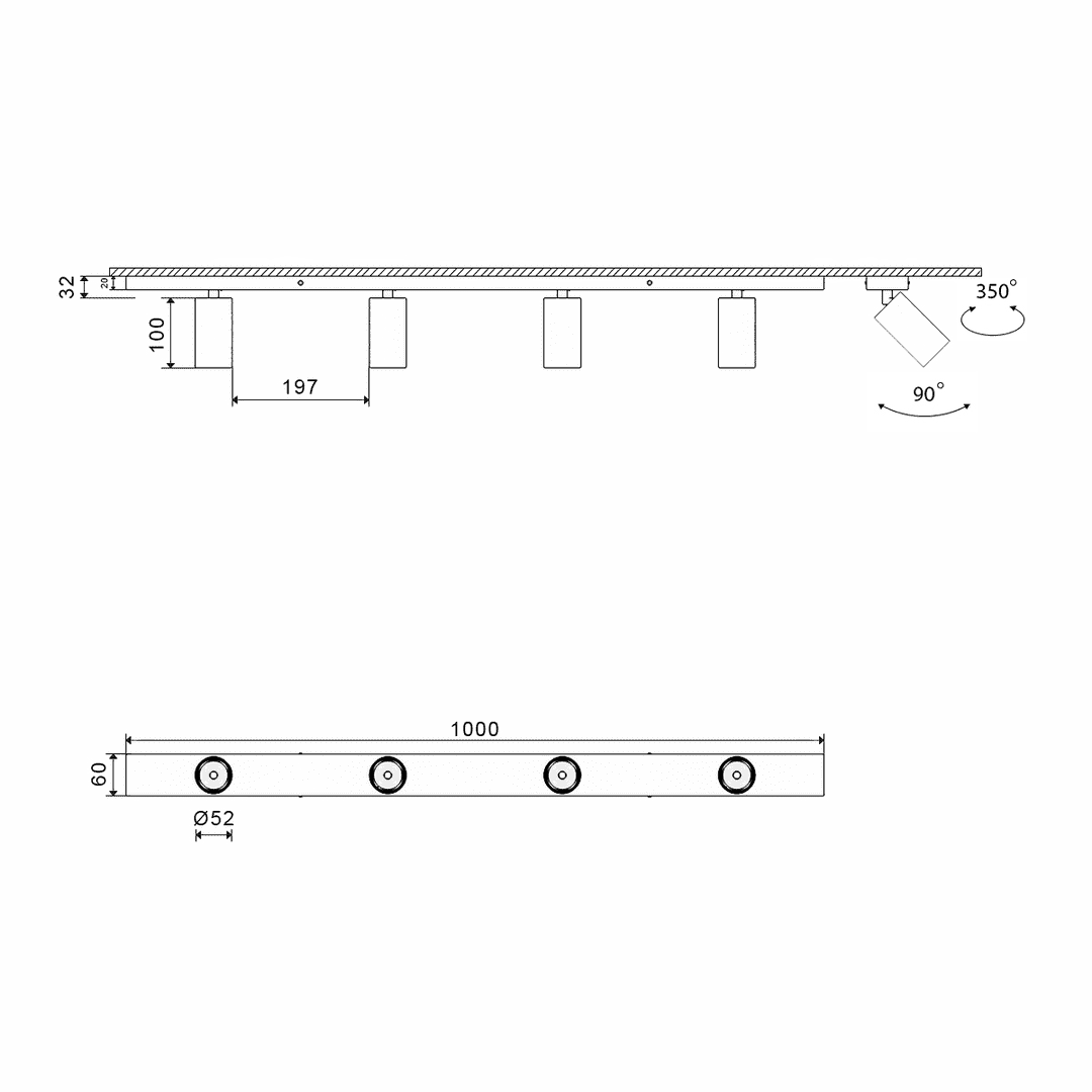 Основание для светильника SWG MINI-VL-M14-WH 004876 в #REGION_NAME_DECLINE_PP#