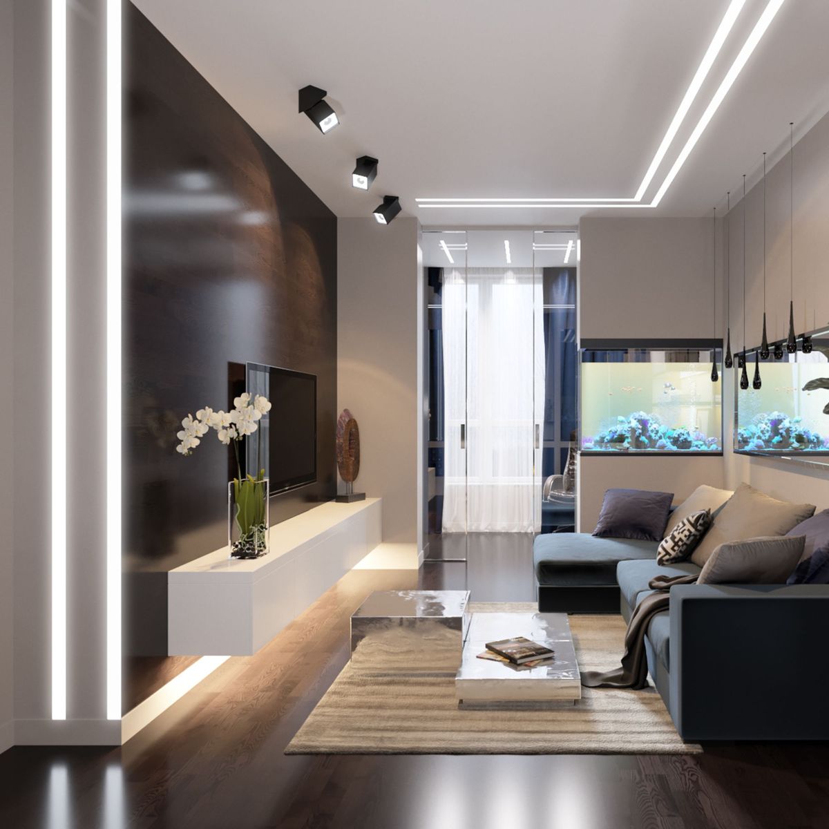 Профиль П-образный встраиваемый Apeyron ширина ленты до 28мм 08-27-01 в Санкт-Петербурге