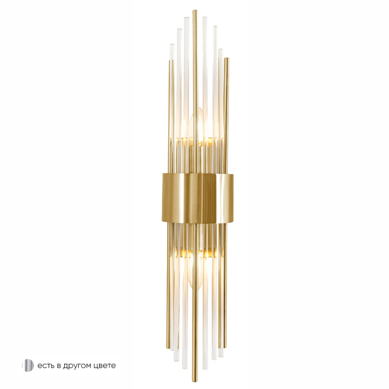 Настенный светильник Crystal Lux ATENTO AP2 BRASS/TRANSPARENTE в Санкт-Петербурге