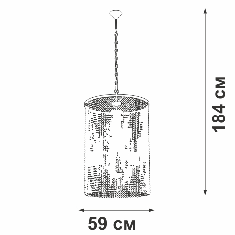 Подвесная люстра Vitaluce V5817-7/6 в Санкт-Петербурге