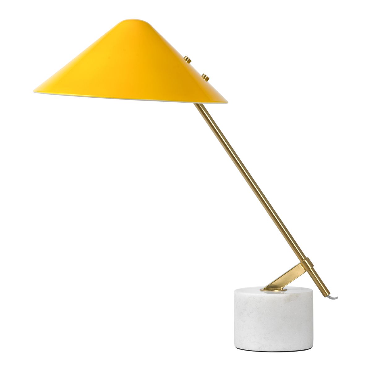 Настольная лампа желтая Lussole LSP-5053 в Санкт-Петербурге