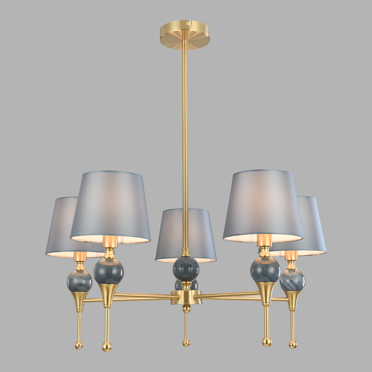 Люстра на штанге Lumion Classi Eletra 8416/5 в Санкт-Петербурге