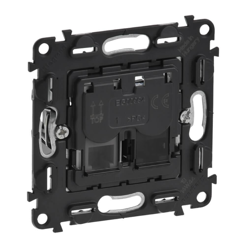 Розетка RJ 11+RJ 45 Legrand Valena Мех In Matic 753032 в Санкт-Петербурге