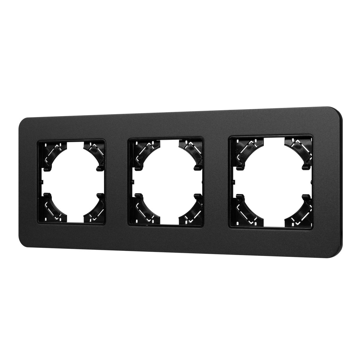 Рамка на 3 поста алюминиевая Arlight FRM-AKIRY-SFAL-3-BK 049741 в Санкт-Петербурге