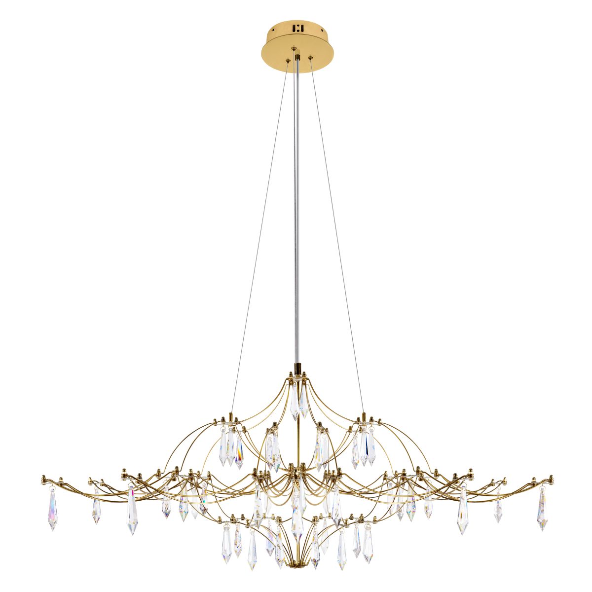 Подвесная люстра Loft IT Mira 10587/1000 Gold Asfour в Санкт-Петербурге