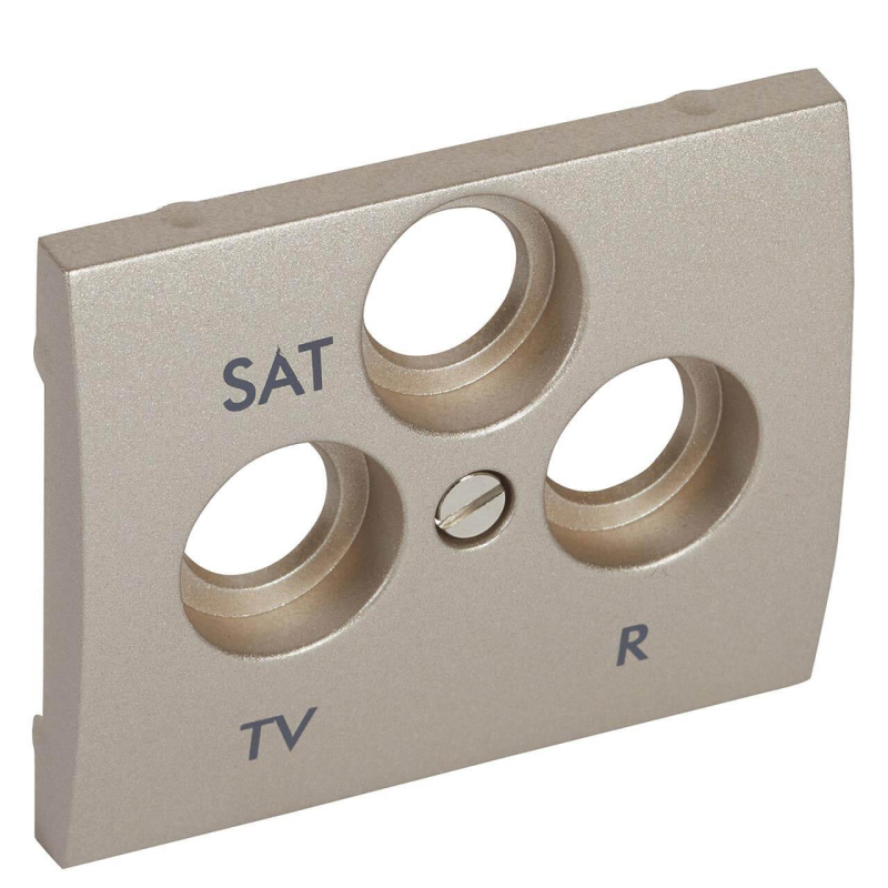 Лицевая панель Legrand Galea Life розетки TV-RD-SAT титановая 771489 в Санкт-Петербурге