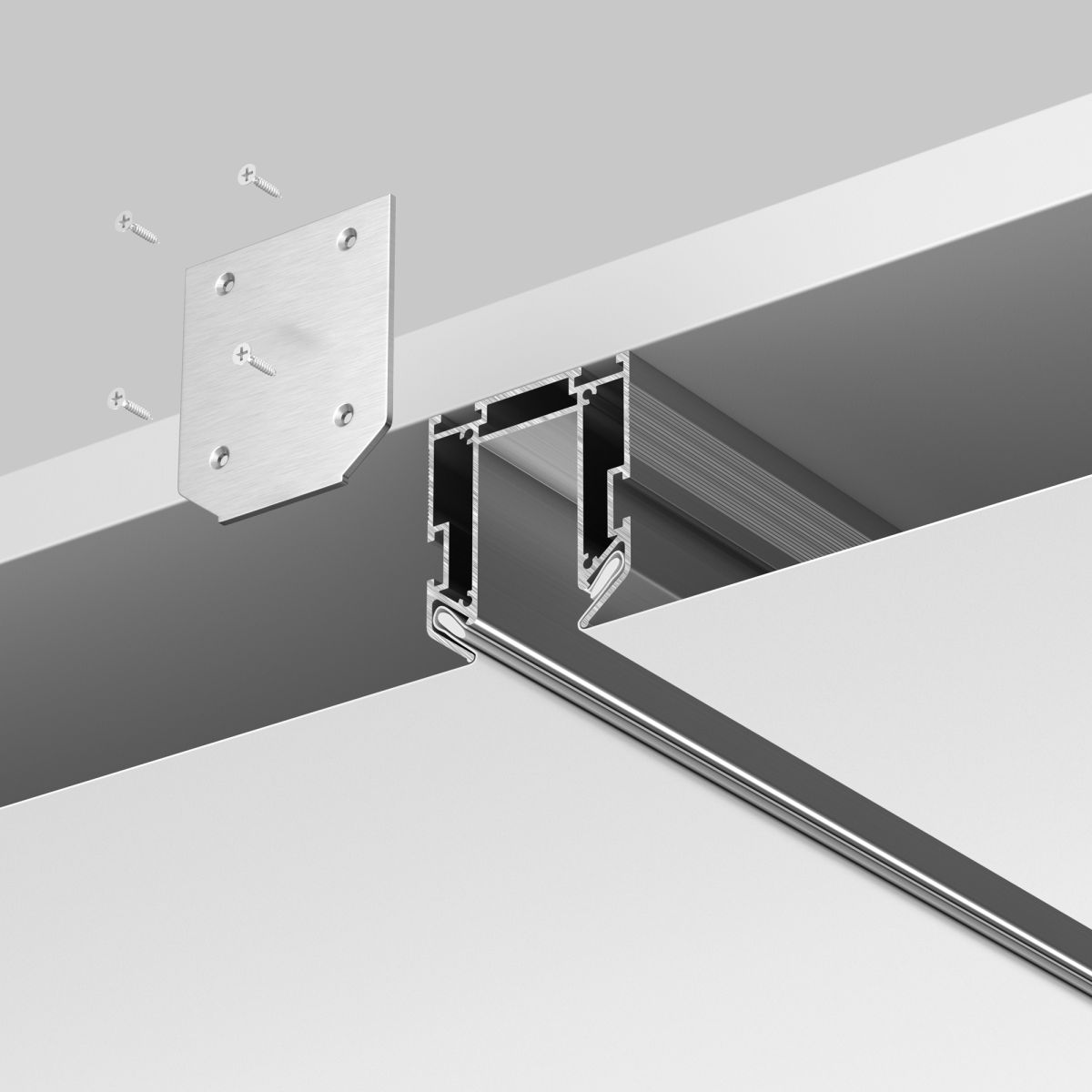 Заглушка торцевая к профилю, 2шт Maytoni Technical TRA034MPEC-21S(N) в #REGION_NAME_DECLINE_PP#