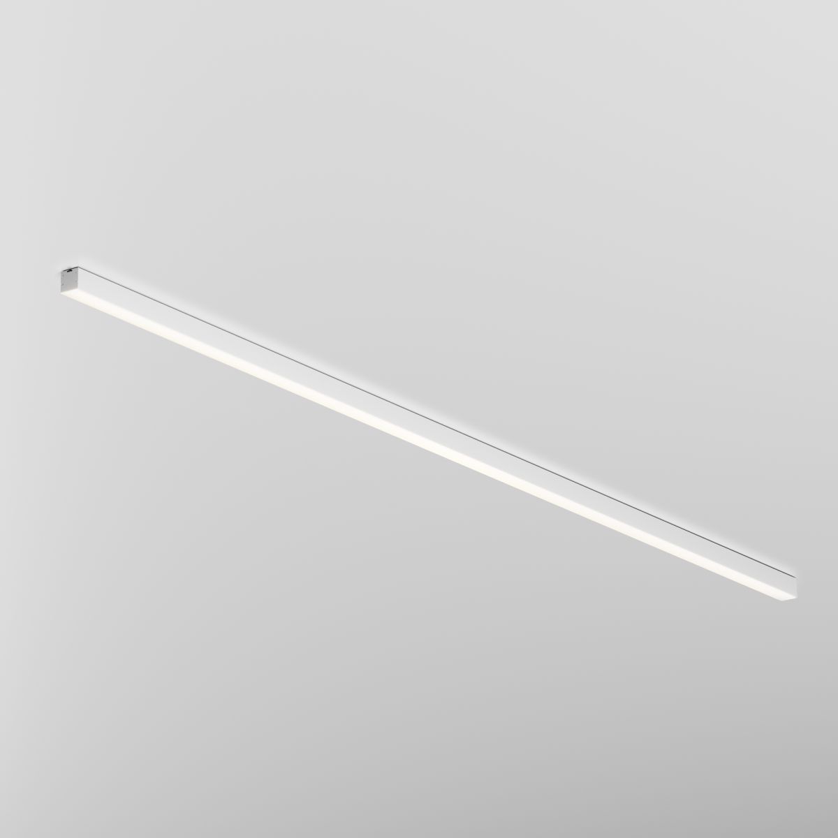 Линейный накладной светильник Maytoni Technical 4000K 35x35 (Серебро, 2 м) LL311008 в #REGION_NAME_DECLINE_PP#