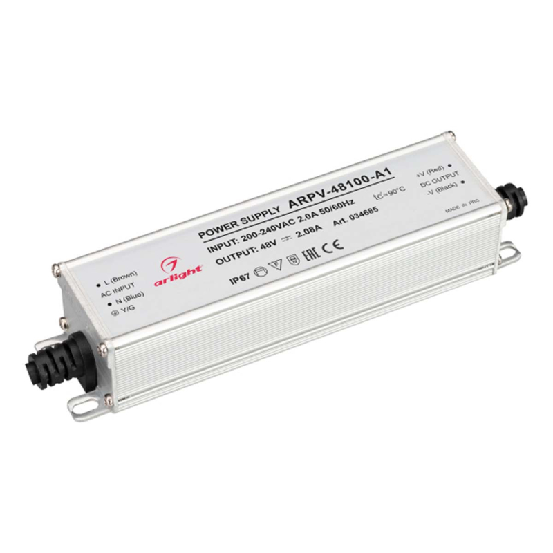 Блок питания Arlight ARPV-48100-A1 48V 2.08A 100W IP67 034685 в Санкт-Петербурге