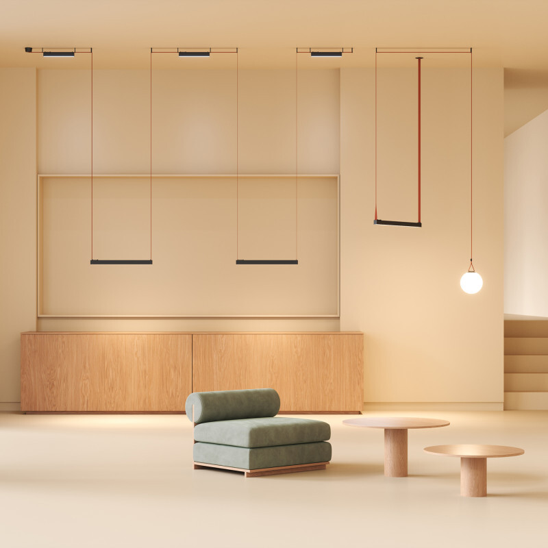 Трековый однофазный светильник Denkirs Belty linear DK5676-BK в Санкт-Петербурге