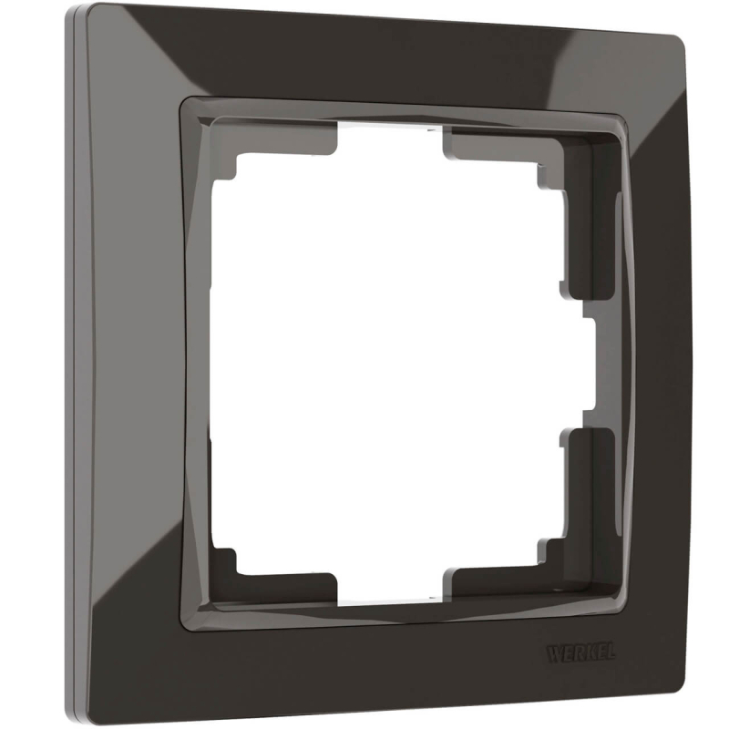 Рамка на 1 пост Werkel Snabb basic серо-коричневый W0012007 4690389161339 в Санкт-Петербурге