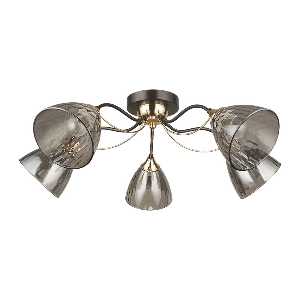 Потолочная люстра Arte Lamp Lily A4366PL-5BK в Санкт-Петербурге