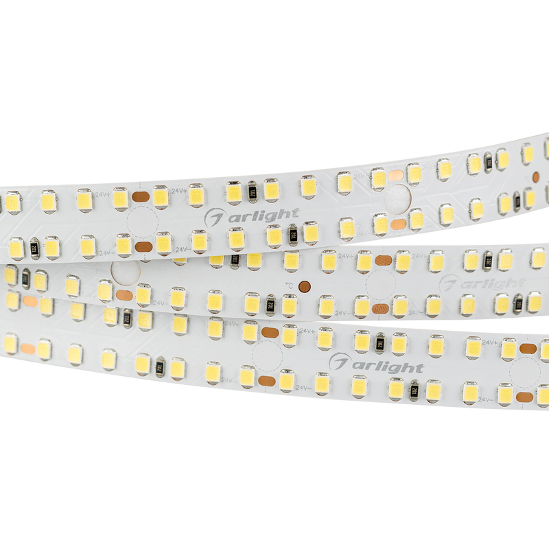 Светодиодная лента Arlight S2-2500 24V Warm2400 20mm (2835, 280 LED/m, LUX) 028666 в Санкт-Петербурге