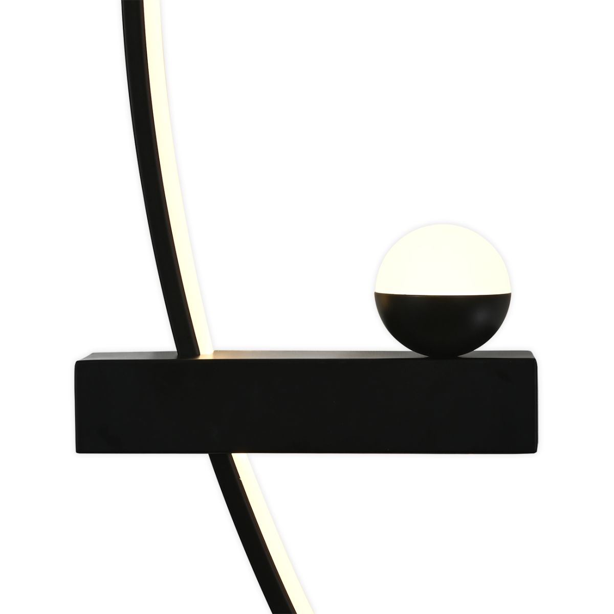 Настенный светильник Escada Ray 10220/2LED Black L в #REGION_NAME_DECLINE_PP#