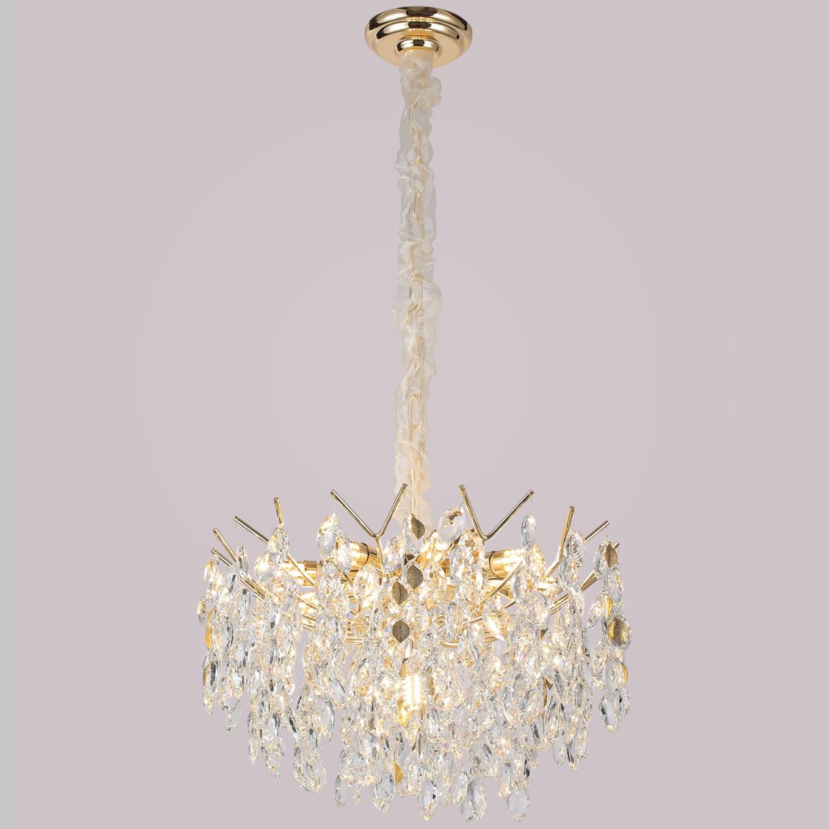 Подвесная люстра Illumico IL5160-500PZF-25 GD ELITE в #REGION_NAME_DECLINE_PP#