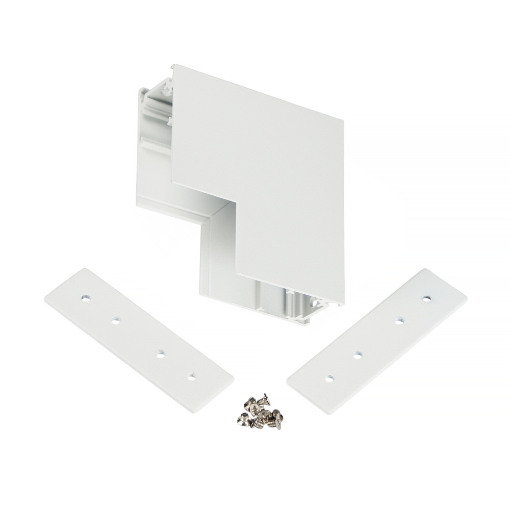 Коннектор угловой для магнитного шинопровода Myfar Accessories for MagLine 23 MT0201-CLW-W в #REGION_NAME_DECLINE_PP#