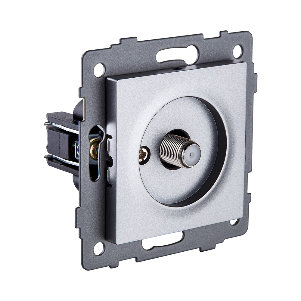 Розетка спутниковая SAT, серый Kollinger REA-020GY для Aspekt, Eleganz, Reflex в Санкт-Петербурге