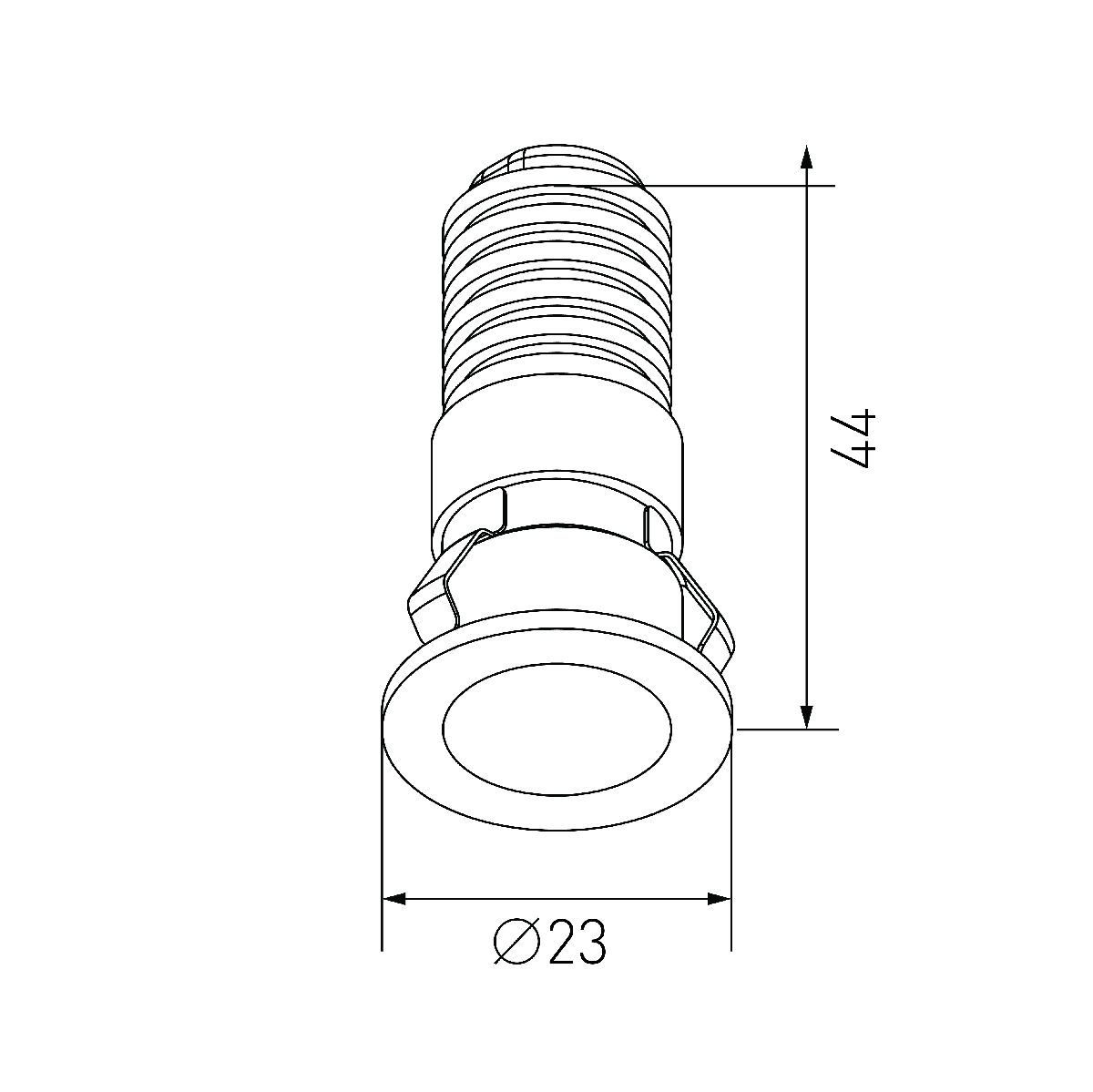 Встраиваемый светильник Designled DL-74180WH-1-WW 020326 в Санкт-Петербурге