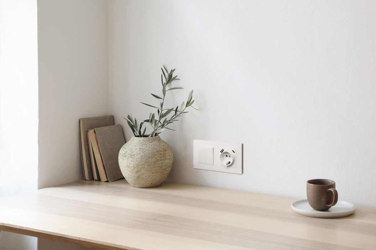 Розетка штепсельная SCHUKO 16A/250 В с USB A+C 20W, белый Kollinger REA-004WH для Aspekt, Eleganz, Reflex в #REGION_NAME_DECLINE_PP#