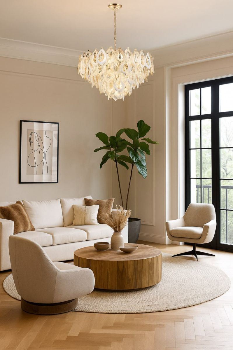 Подвесная люстра Modelux ML.6197.600 GD в Санкт-Петербурге