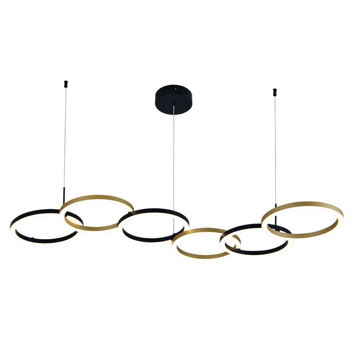 Подвесной светильник Indigo Anello 14034/A/6P Black в Санкт-Петербурге