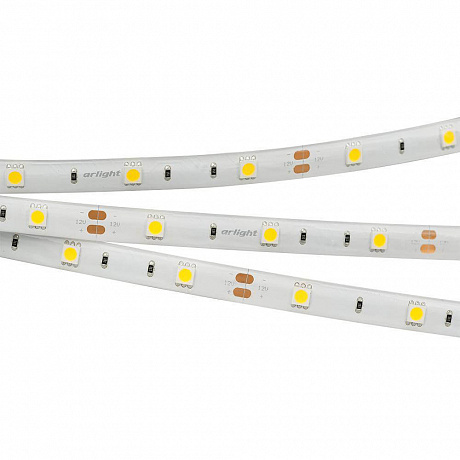 Светодиодная влагозащищенная лента Arlight 7,2W/m 30LED/m 5060SMD белый 5M 014693(1) в Санкт-Петербурге