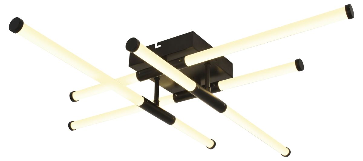 Потолочный светильник Эра Модерн Fliss CLL-1 72W 3K-6K RC BK в Санкт-Петербурге