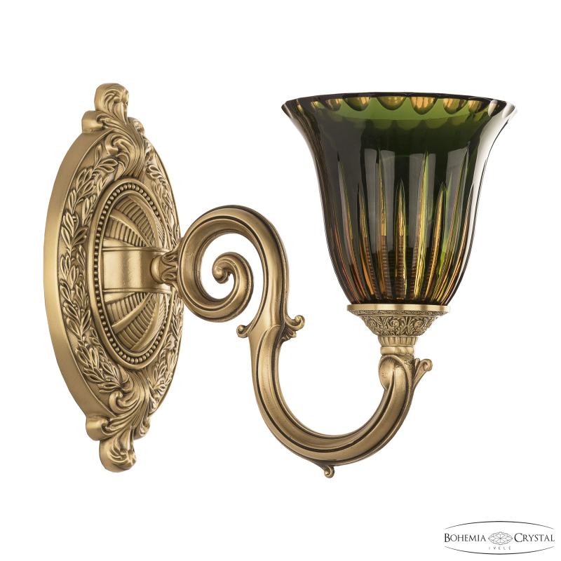 Бра Bohemia Ivele Crystal Verona 7203B10/1/175 FP P2 U Amber-Green/H-1K в Санкт-Петербурге
