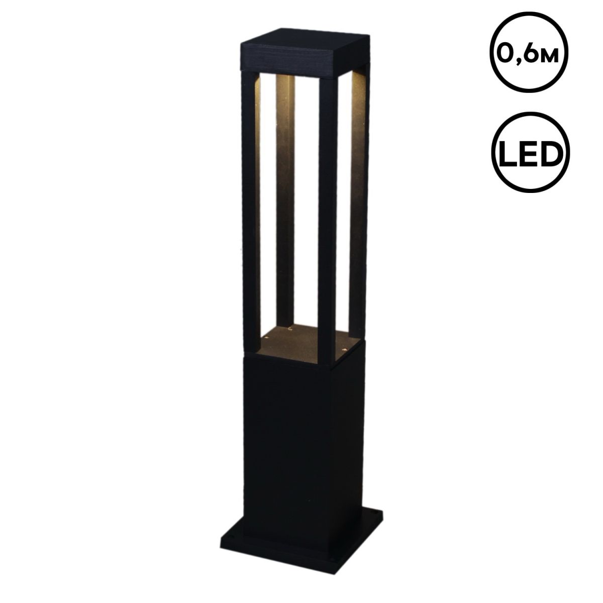 Ландшафтный светильник IP65 Reluce 09960-0.7-001JH 0,6M LED7W BK RLOS в #REGION_NAME_DECLINE_PP#