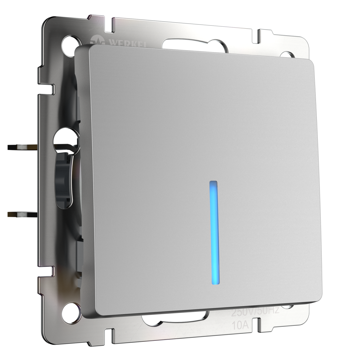 Выключатель одноклавишный проходной с подсветкой Werkel W1112106 4690389164651 a050882 в Санкт-Петербурге