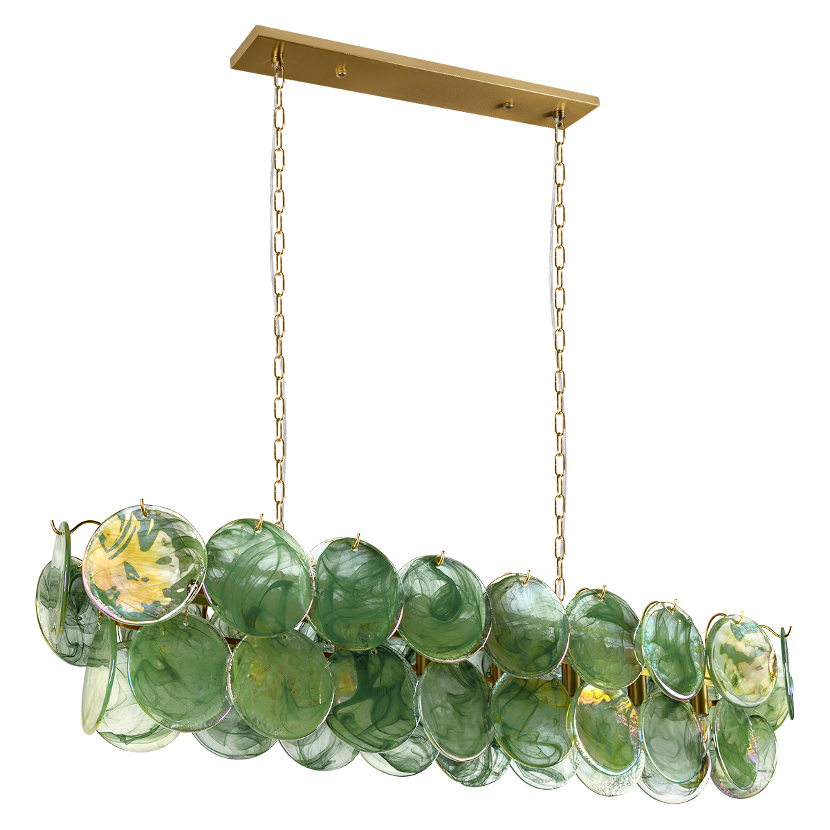 Подвесная люстра LOFT IT Lolly 10492/1200R Green в #REGION_NAME_DECLINE_PP#