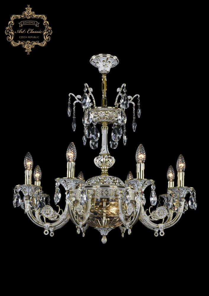 Подвесная люстра Art Classic 31.12.8.KR175SP.250IT.GW.Sp.Clear.1D в Санкт-Петербурге
