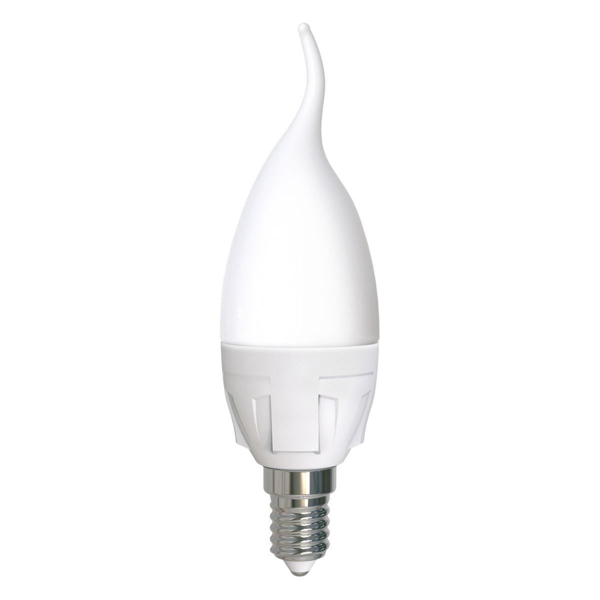 Лампа светодиодная Uniel LED-CW37 7W/6500K/E14/FR PLP01WH UL-00011016 в Санкт-Петербурге