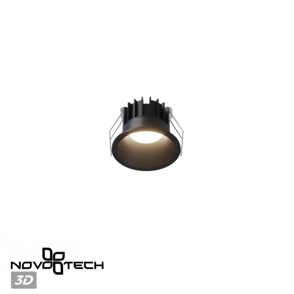 Встраиваемый светильник с переключателем цв. температуры Novotech Wir Brillo 359866 в Санкт-Петербурге