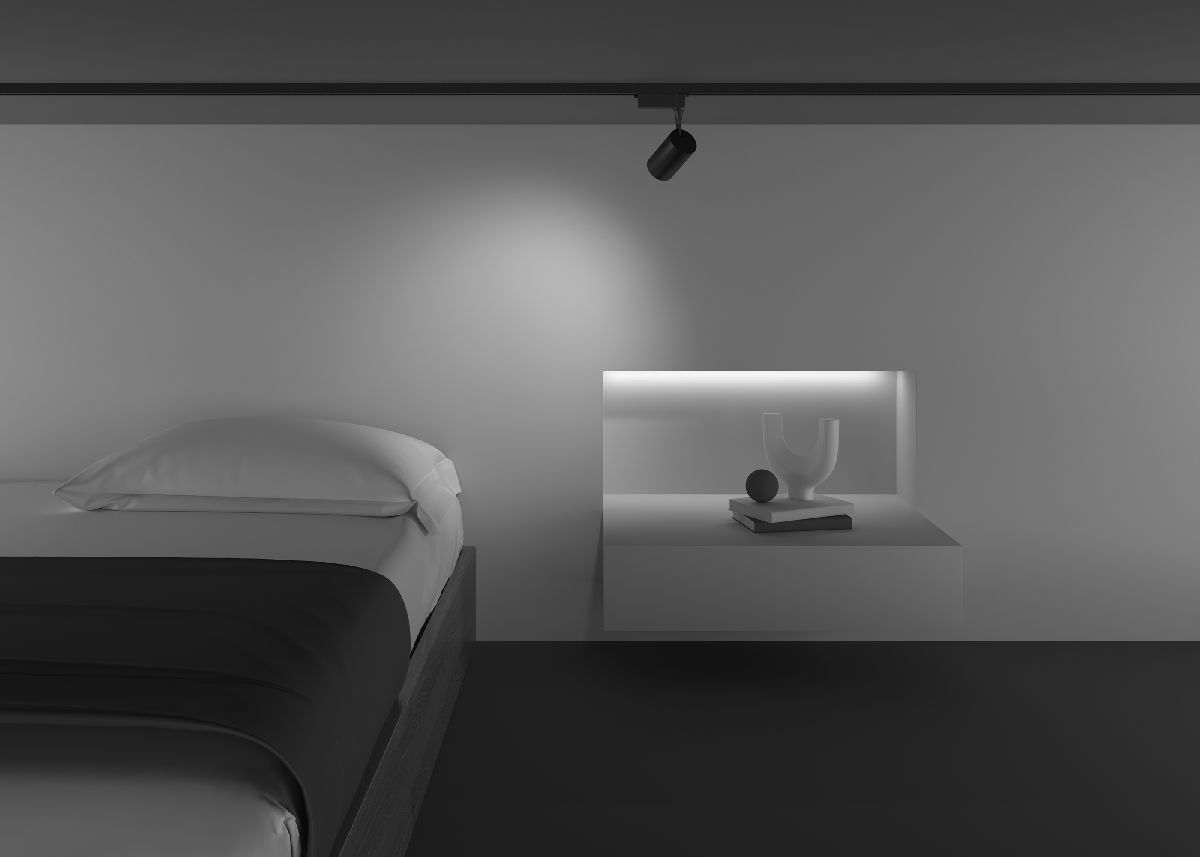 Трековый светильник Maytoni Technical Vuoro TR003-1-6W3K-W-B в Санкт-Петербурге