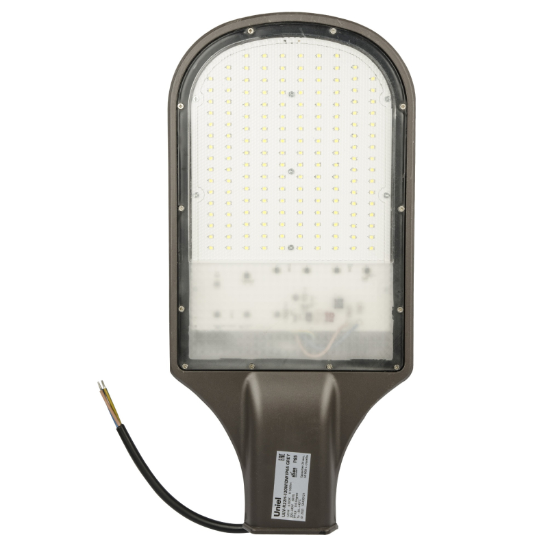 Уличный светодиодный светильник консольный Uniel ULV-R22H-120W/6500K IP65 GREY UL-00009519 в Санкт-Петербурге