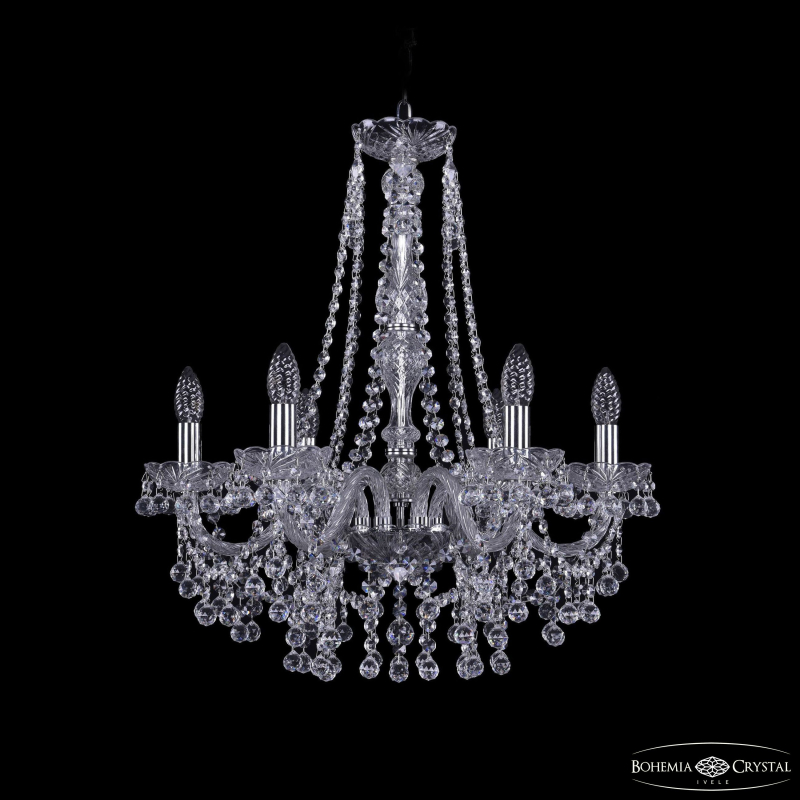 Подвесная люстра Bohemia Ivele Crystal 1409/6/195/h-63 Ni в Санкт-Петербурге