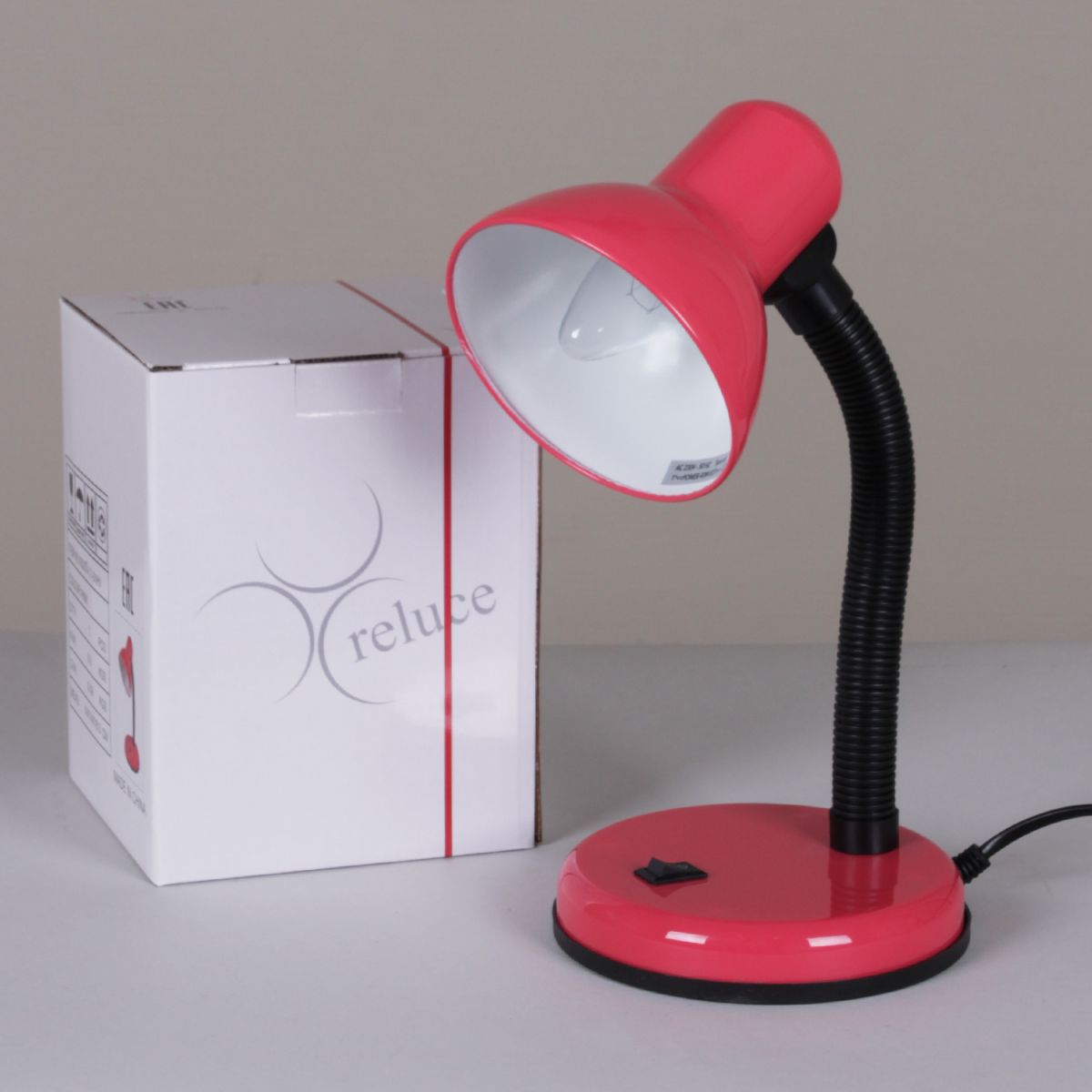 Настольная лампа Reluce 00203-0.7-01 PINK в #REGION_NAME_DECLINE_PP#