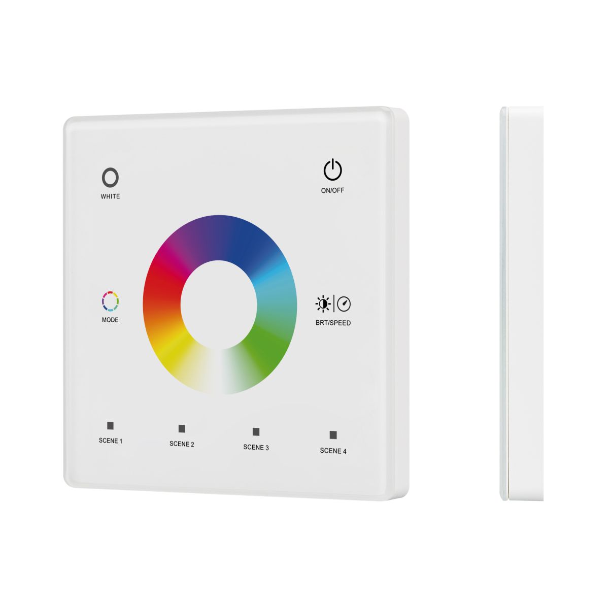 Сенсорная панель Arlight SMART-RF-801-11-1G-4SC-RGBW белый (3V, 2.4G) накладная (IARL, IP20 Пластик) 050419 в Санкт-Петербурге