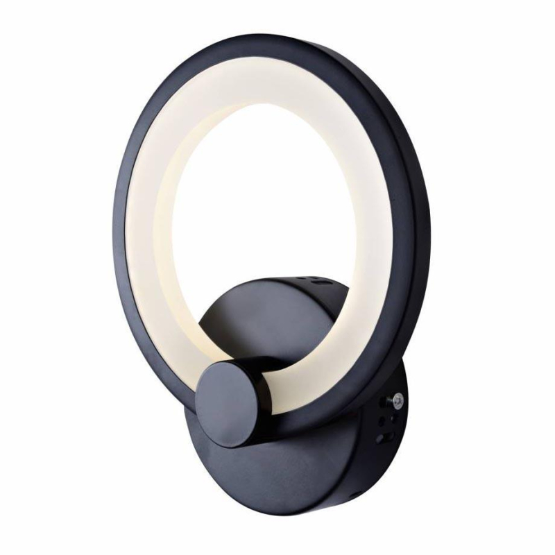 Бра LED iLedex Ring A001/1 BK в Санкт-Петербурге