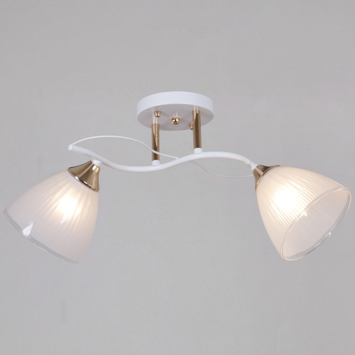 Потолочный светильник Reluce 64460-0.3-02 WH+FG в #REGION_NAME_DECLINE_PP#