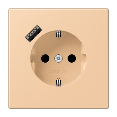 Розетка 2K+З USB Typ A Jung LC1520-18A237 в Санкт-Петербурге