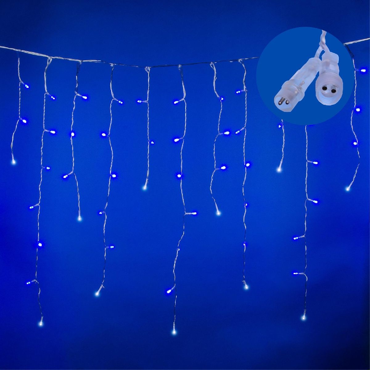 Уличная гирлянда Uniel ULD-B25006-440/TTK BLUE-WHITE IP44 UL-00010939 в Санкт-Петербурге