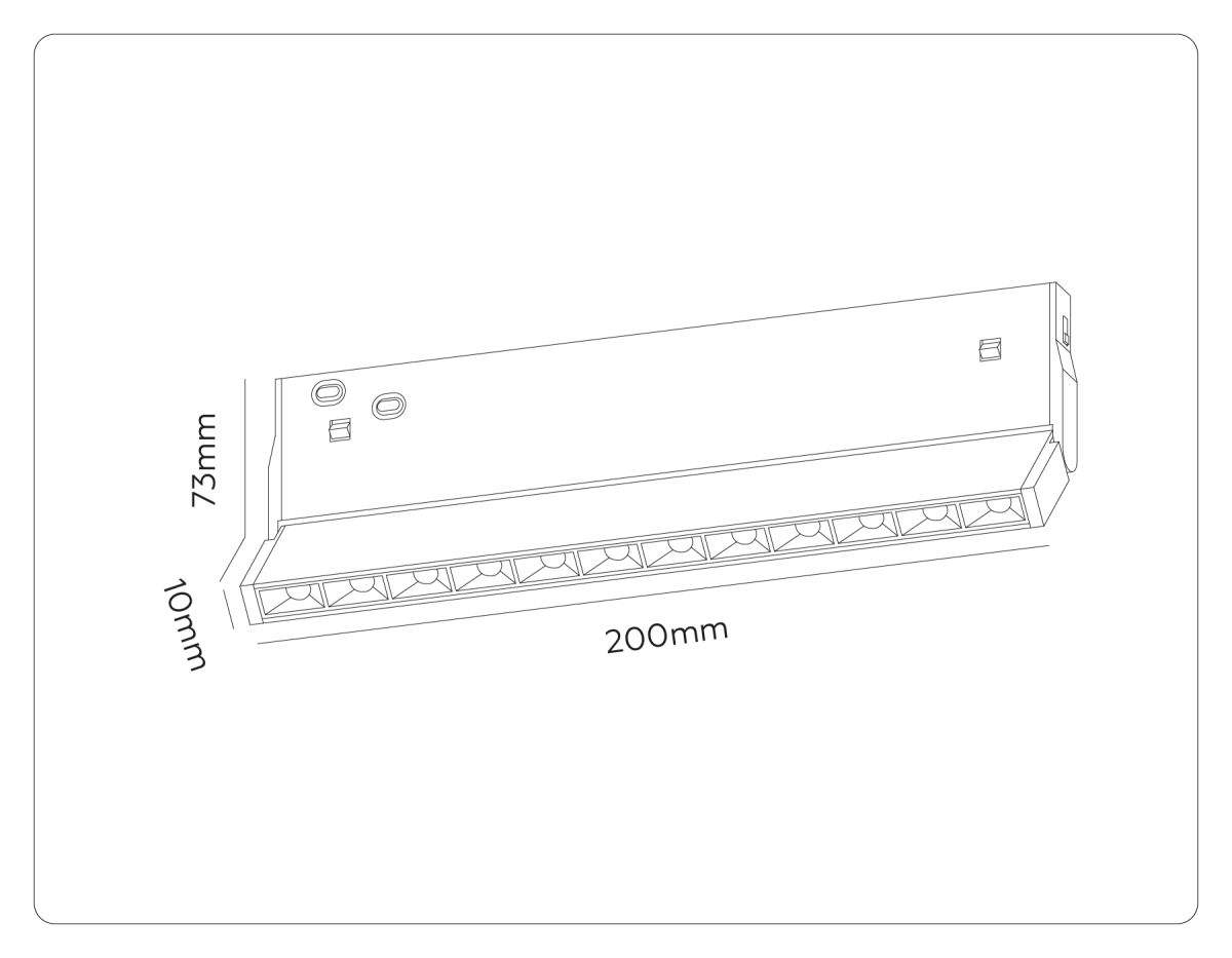 Трековый магнитный светильник Ambrella Light Track System GL2360 в Санкт-Петербурге
