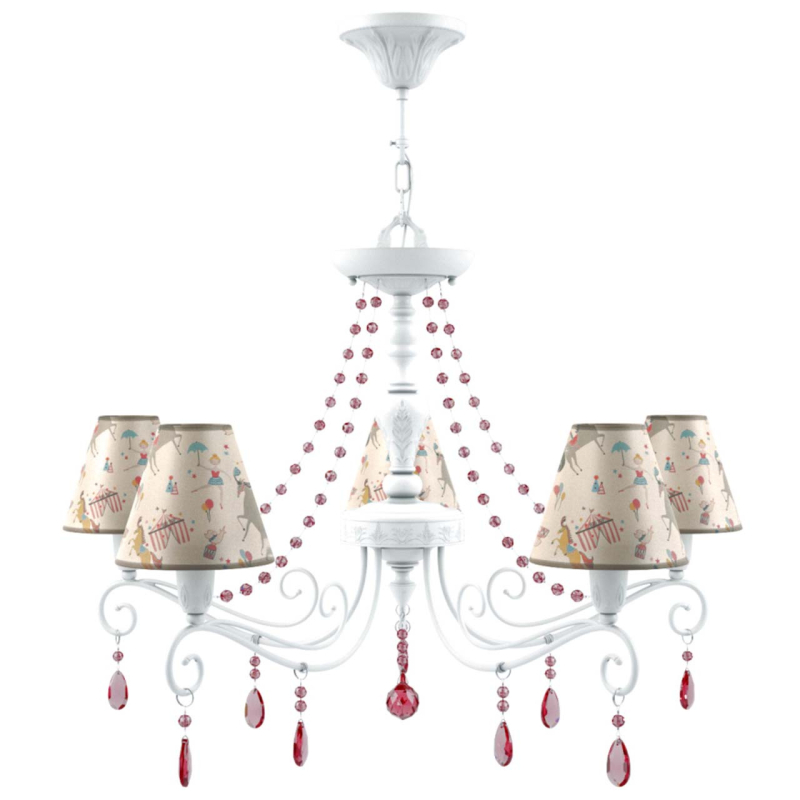 Подвесная люстра Lamp4you Provence E4-05-WM-LMP-O-14-CRL-E4-05-PK-UP в Санкт-Петербурге