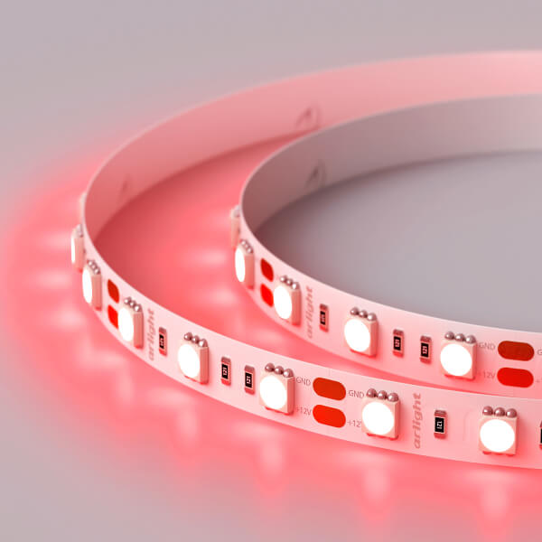 Светодиодная лента Arlight RT-B60-10mm 12V Red (14.4 W/m, IP20, 5060, 5m) 012343(2) в Санкт-Петербурге