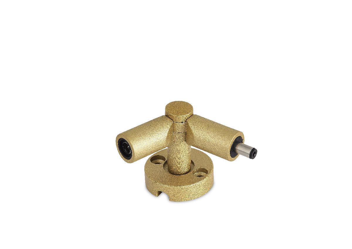 Токопроводящий угловой соединитель Donolux Scroll Line L Connector DL20651 Brass 15-180 в Санкт-Петербурге