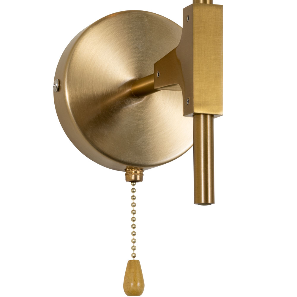 Бра со шнурком Arte Lamp Yuka Smoky A7759AP-1PB в Санкт-Петербурге